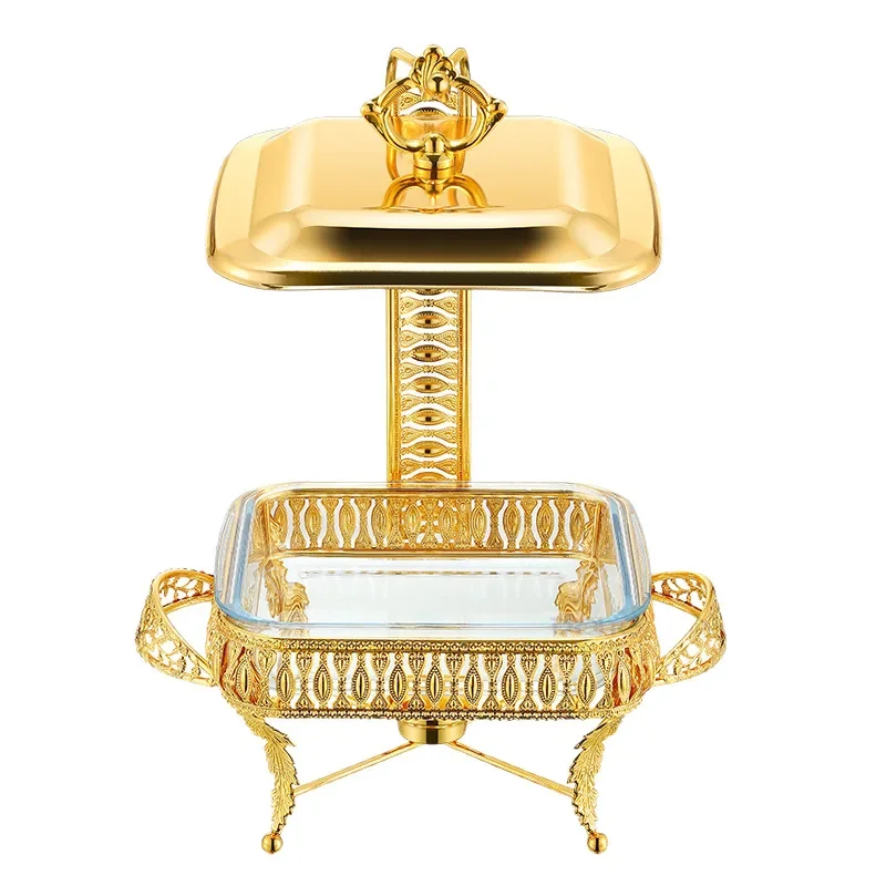 

Chafing Dishes Basin Glass Catering Food Warmer