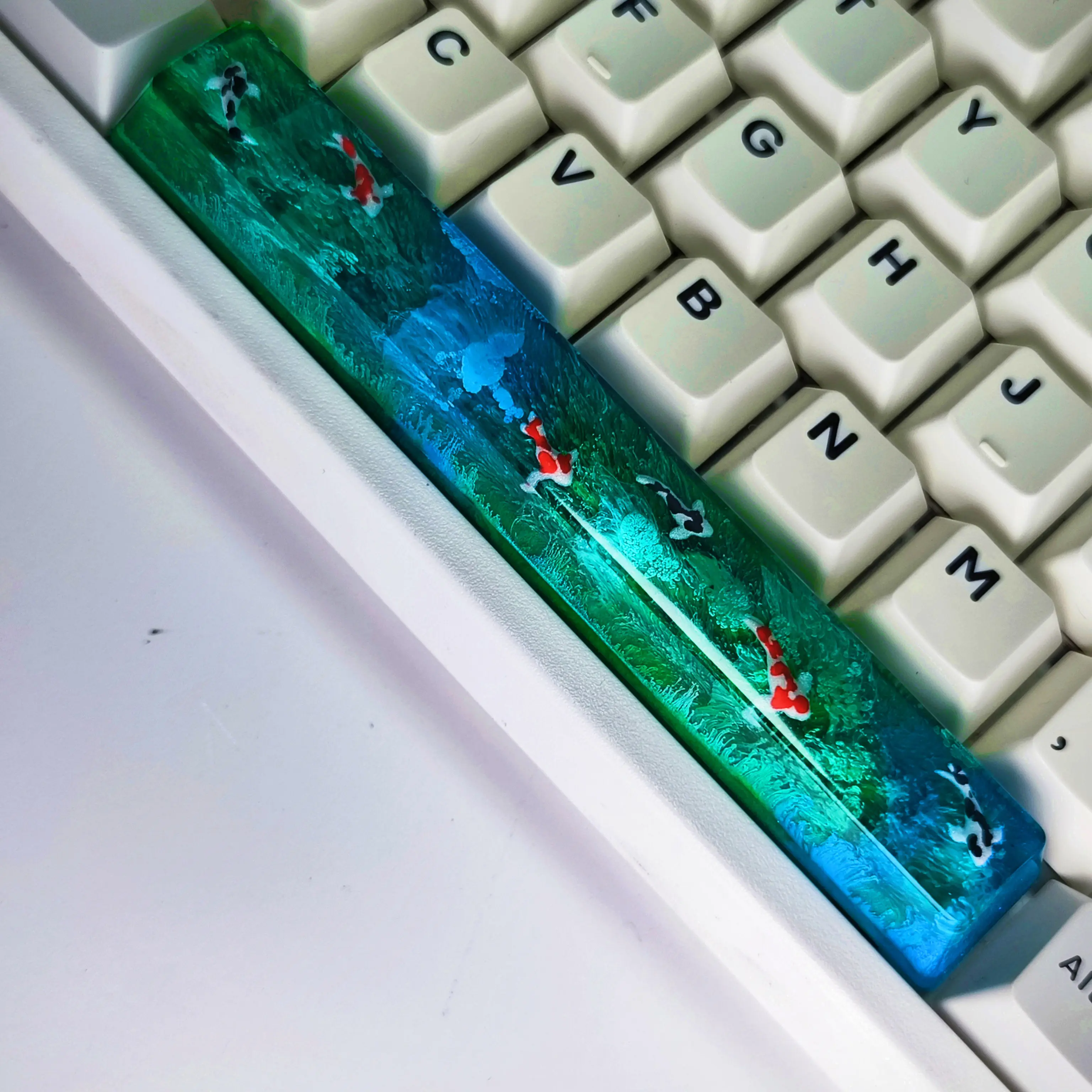 أغطية مفاتيح مخصصة 6.25U من ال - مراجعة Keycaps Spacebar 6.25U Custom وسعره