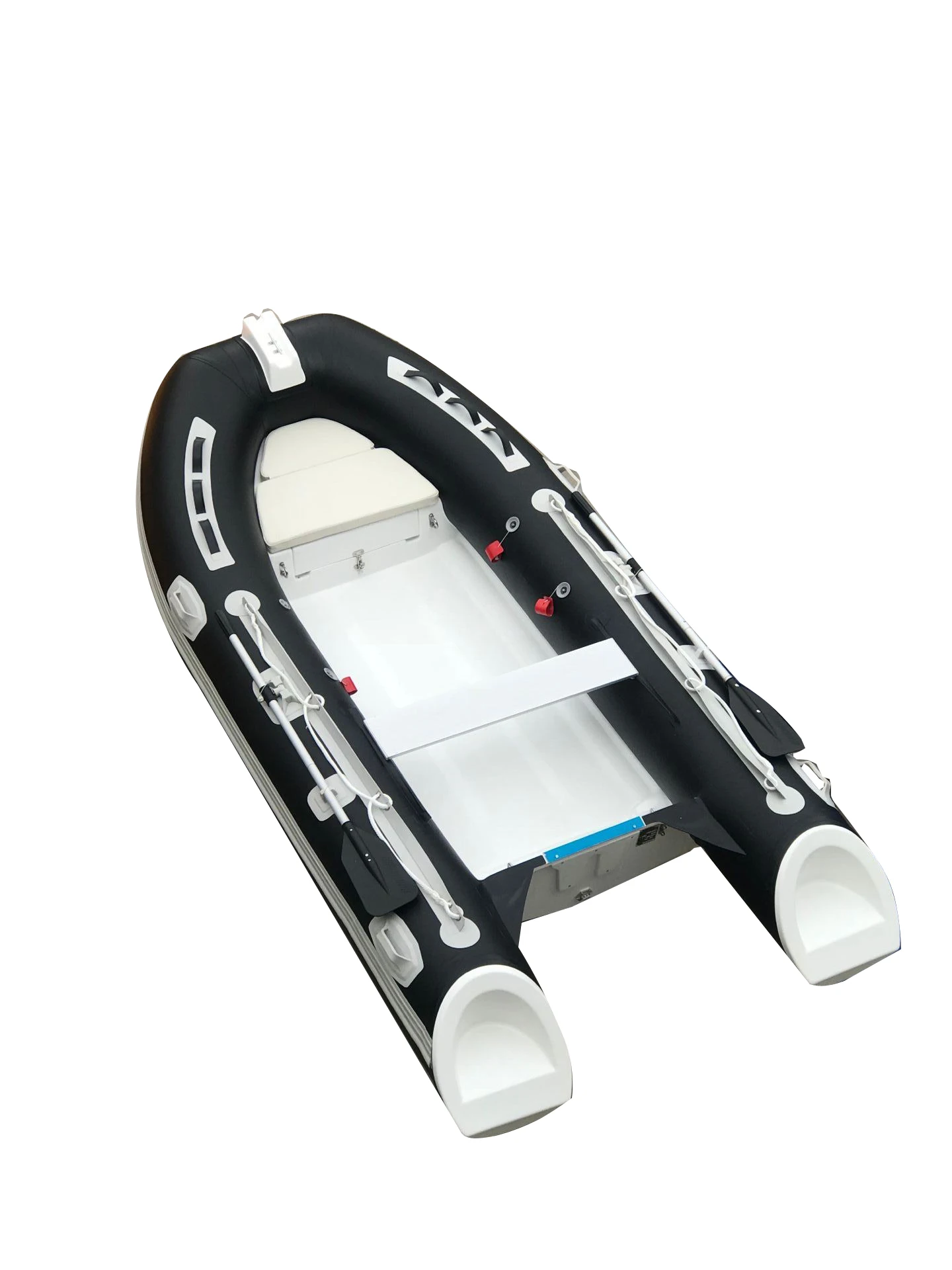 Dinghy RIB360 12ft PVC Hypalon Fiberglass Hull InflatableTender for Sale