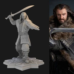 Dwarf King Resin Figures 1/24 Model Kit Unpainted and Unassembled Toys Free Shipping