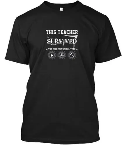 This Teacher Survived The T-Shirt Made in the USA Size S to 5XL