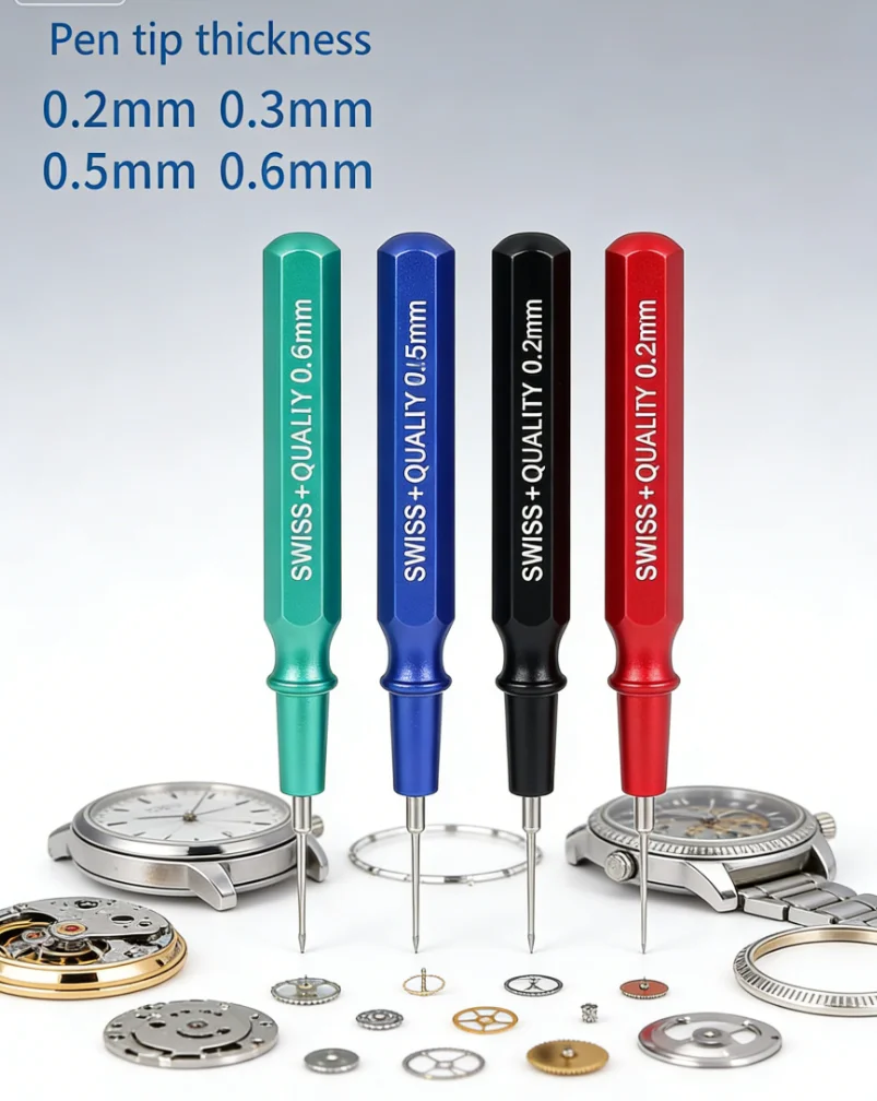 Watch Lubricant Oiler Metal Oil Pin Pen Portable Movement Part Lubricating Repair Maintenance Tool Accessories for Watchmakers image 3