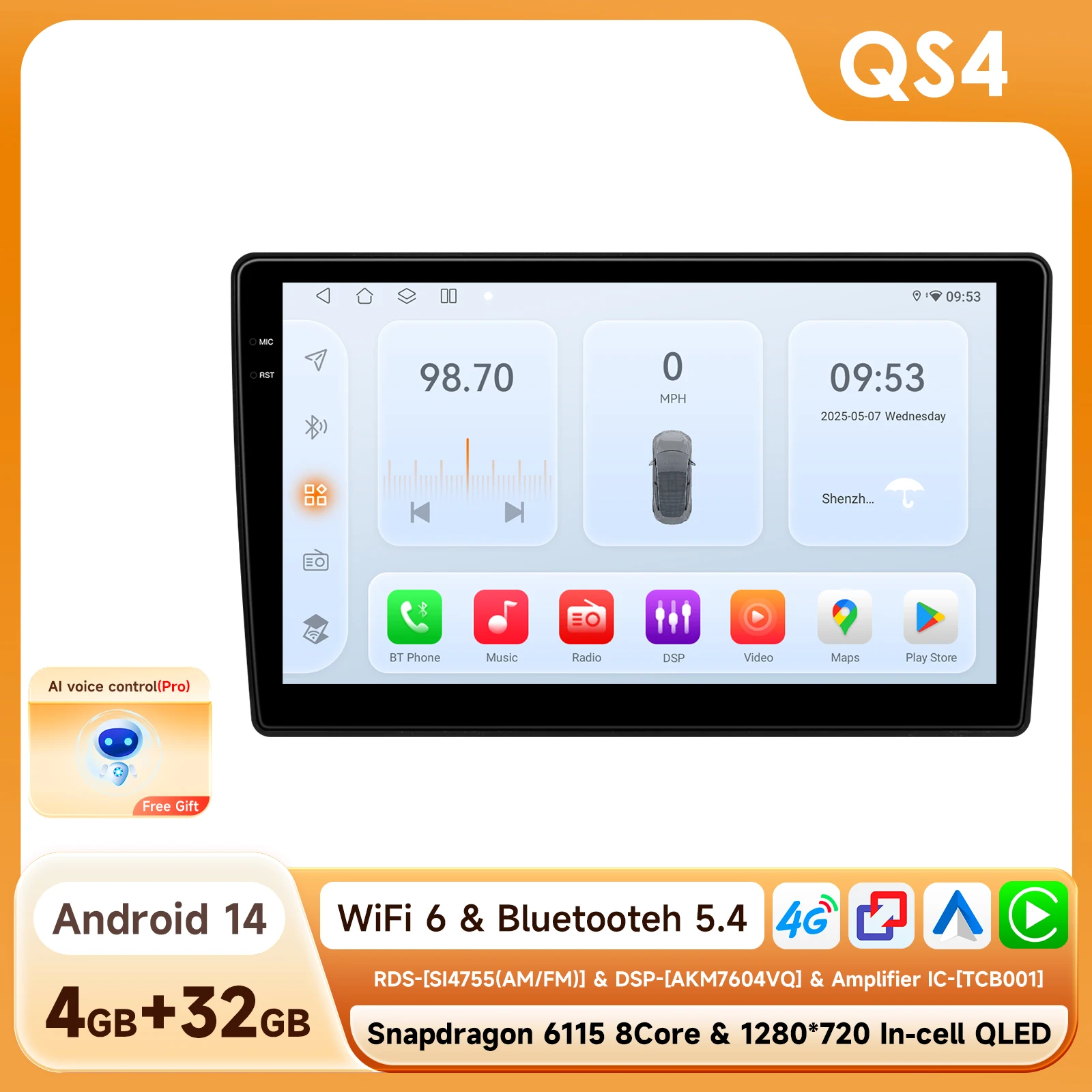Variant: QS4 (8Core 4G 32G) AI