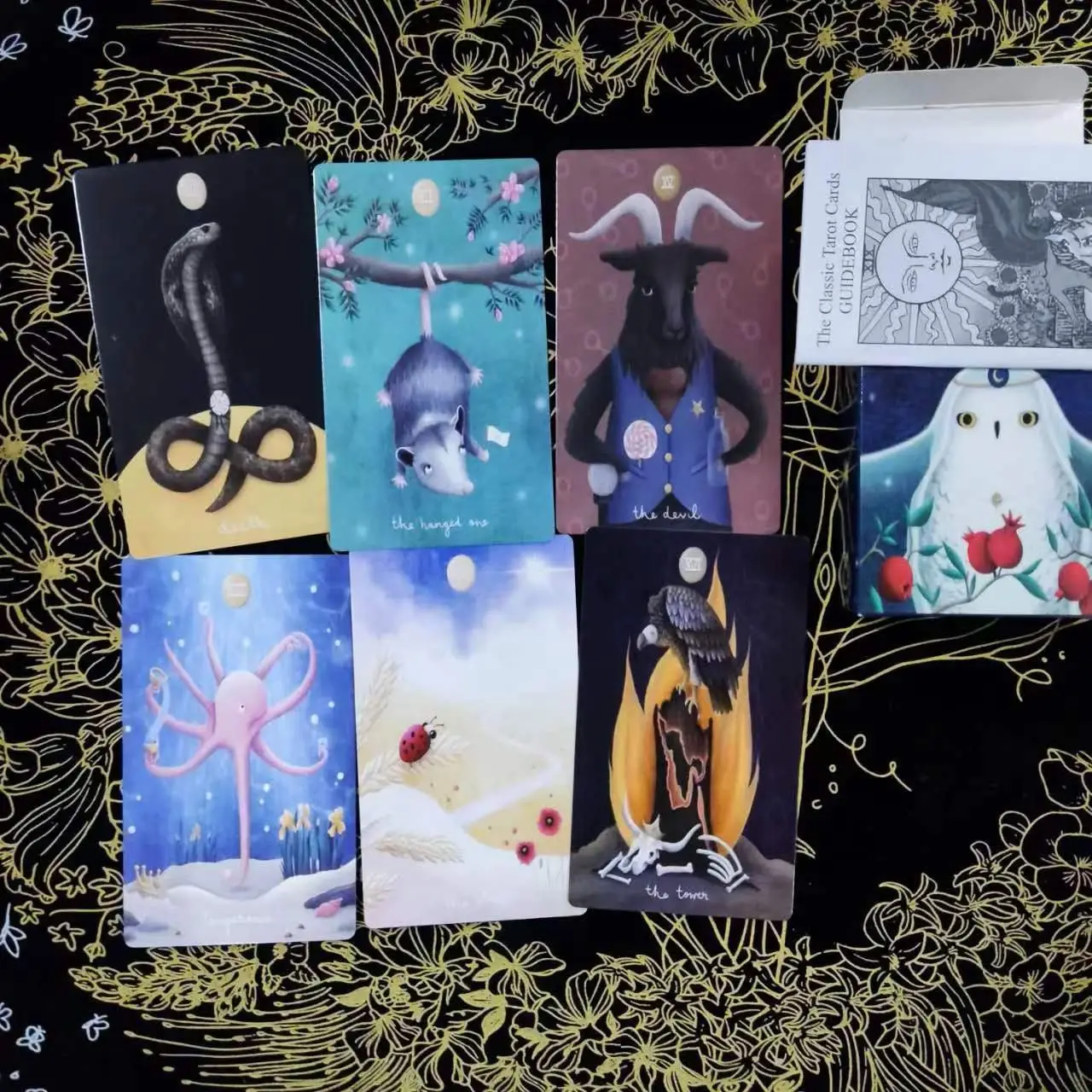 Faunabelle Tarot 12*7CM 78pcs with guidebook