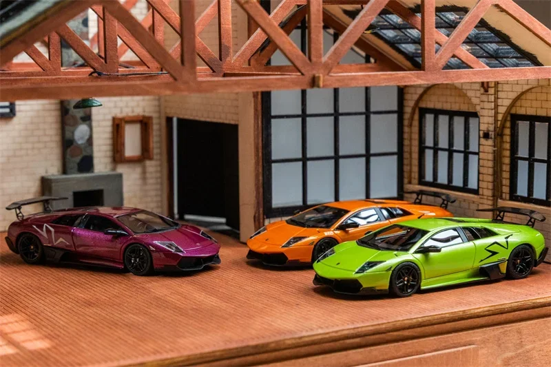 

Cars' Lounge 1:64 Murcielago Superveloce (LP670-4 SV) Limited399 Модель автомобиля из смолы