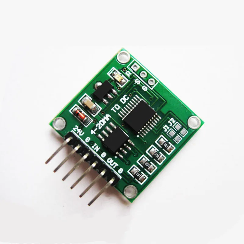 

2pcs/lots Current to Voltage Module 4-20MA to 0-5V Linear Conversion Transmitter Module