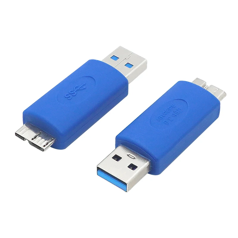 

1pcs USB 3.0 Type A Plug / jack to Micro OTG USB Type B Extension Cord Connector Adapter for PC