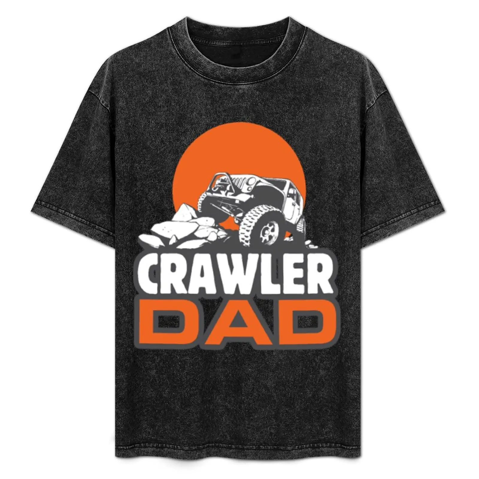 Rock Crawler Dad Road RC 4x4 Big Tires Motorsports T-Shirt designer shirts summer clothes vintage men clothing