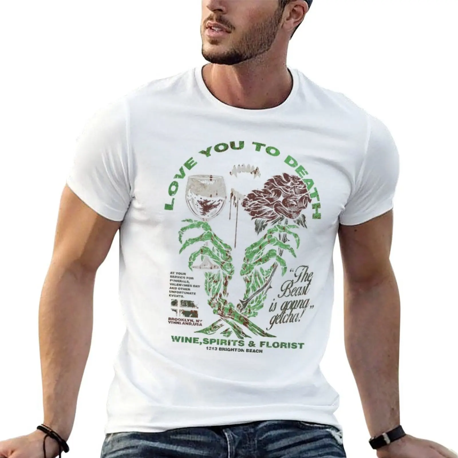 negative wallpaper T-Shirt cotton tshirt 100% man t shirt cotton t shirts designer T-shirt