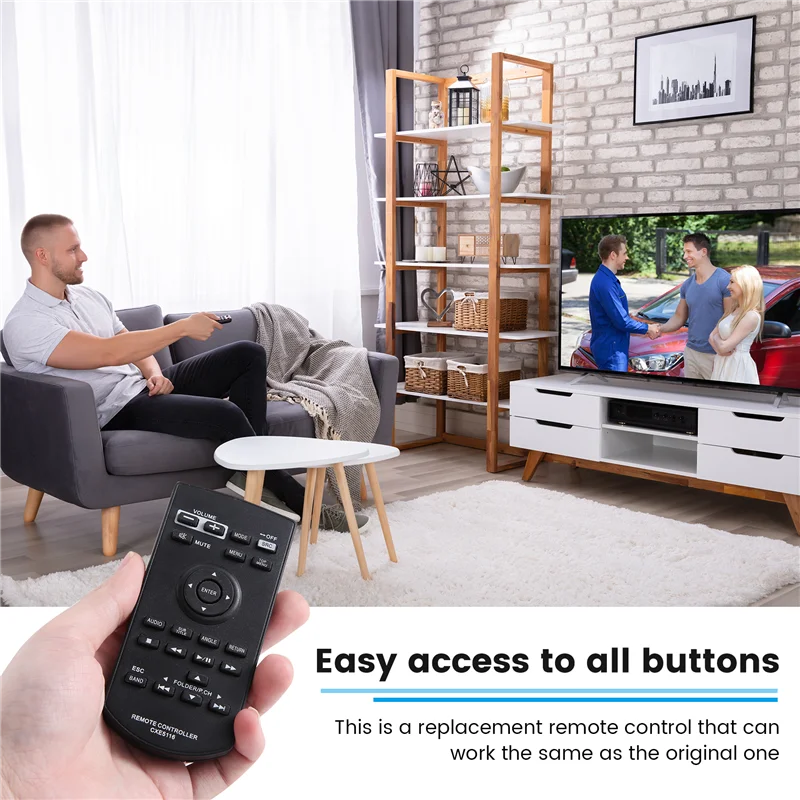 

Stylish-Replacement Remote Control CXE5116 For PIONEER AVH-1300NEX AVH-X390BS AVH-2300NEX