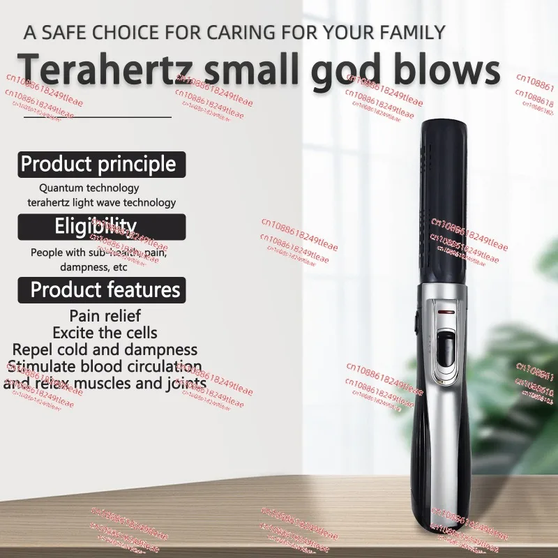 Terahertz Physiotherapy Machine Little God Blowing Light Wave Meridian Massager Energy Meter