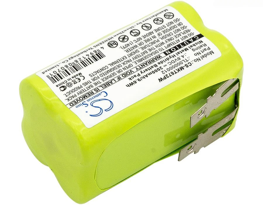 Batería de herramientas eléctricas Cameron Sino 4,8 V, 2000mAh, TL00000012 para Makita 6722DW, 6723DW, 6722D + herramienta