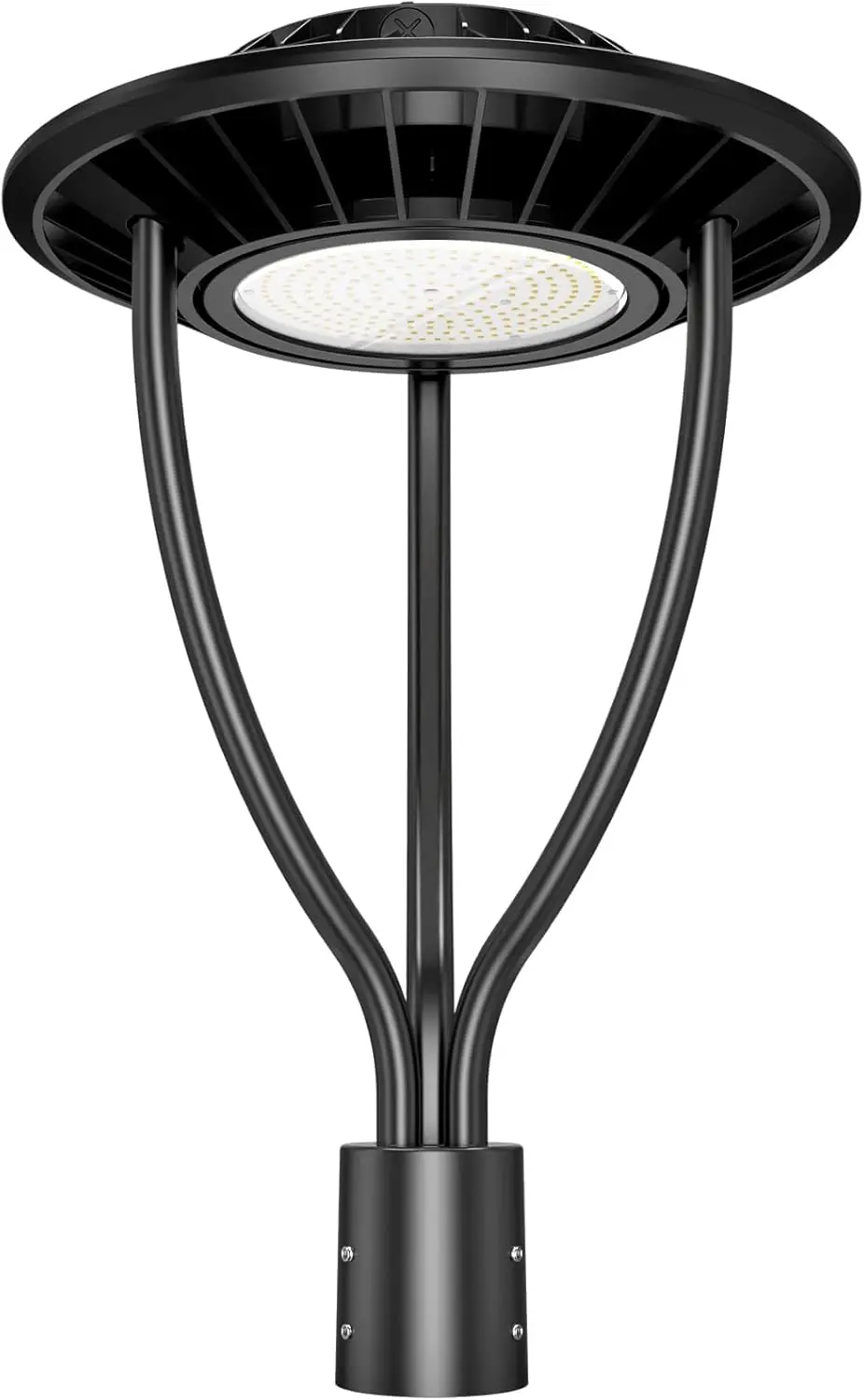 

100W LED Post Top Light 14000Lm Daylight Garden Pole Outdoor Street Yard Pathway Fixture