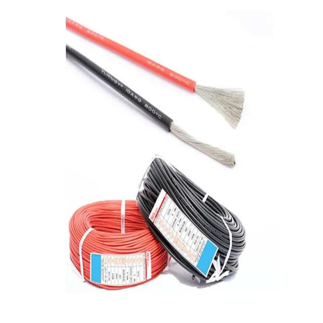 

Rubber Insulated Heating Element Wire Usb Data Wire Test Lead Wire 13AWG Soft Silicone Flexible Heating Cable Red or Black Etc