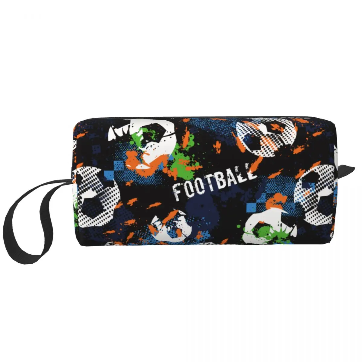 

Футбольный мяч с героями мультфильмов, футбольная косметичка для женщин, косметички, дорожная водонепроницаемая косметичка-органайзер, товары