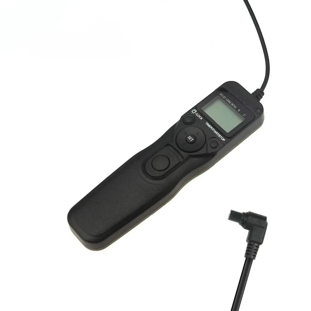 RS-80N3 LCD Timer Shutter Release Remote Control for Canon EOS 5D Mark II 5D 6D 7D 10D 20D 30D 40D 50D 1D 1DS 5D Mark III