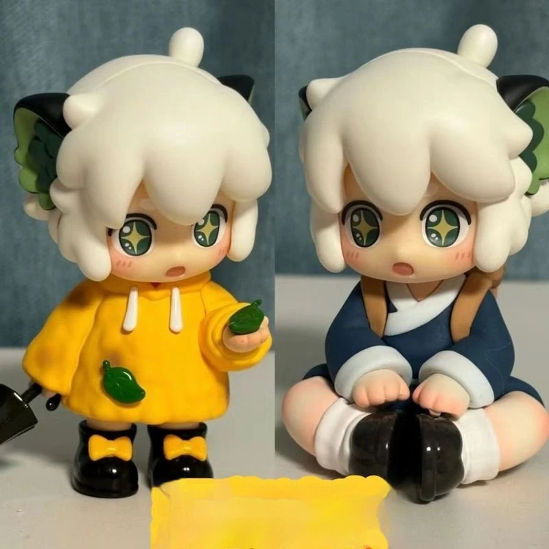 

New The Legend of Hei 5cm Chibi Action Figure Cute Luo Xiao Hei Desktop Decor Mini Collectible Doll Gift for Anime Fans & Kids