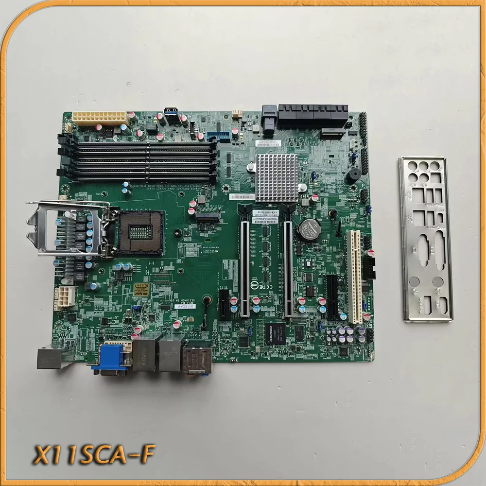 X11SCA-F For Supermicro LGA1151 C246 DDR4 One-Way Workstation Motherboard