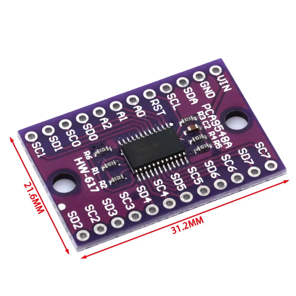 1Pcs NEW CJMCU- 9548 TCA9548 TCA9548A 1-to-8 I2C 8 -way multi-channel Expansion Board IIC Module Development Board