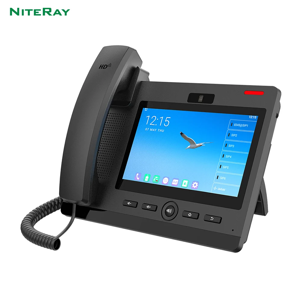 2023 Android Video SIP Hotel Phone Apartment Business Office Multimedia Telephone