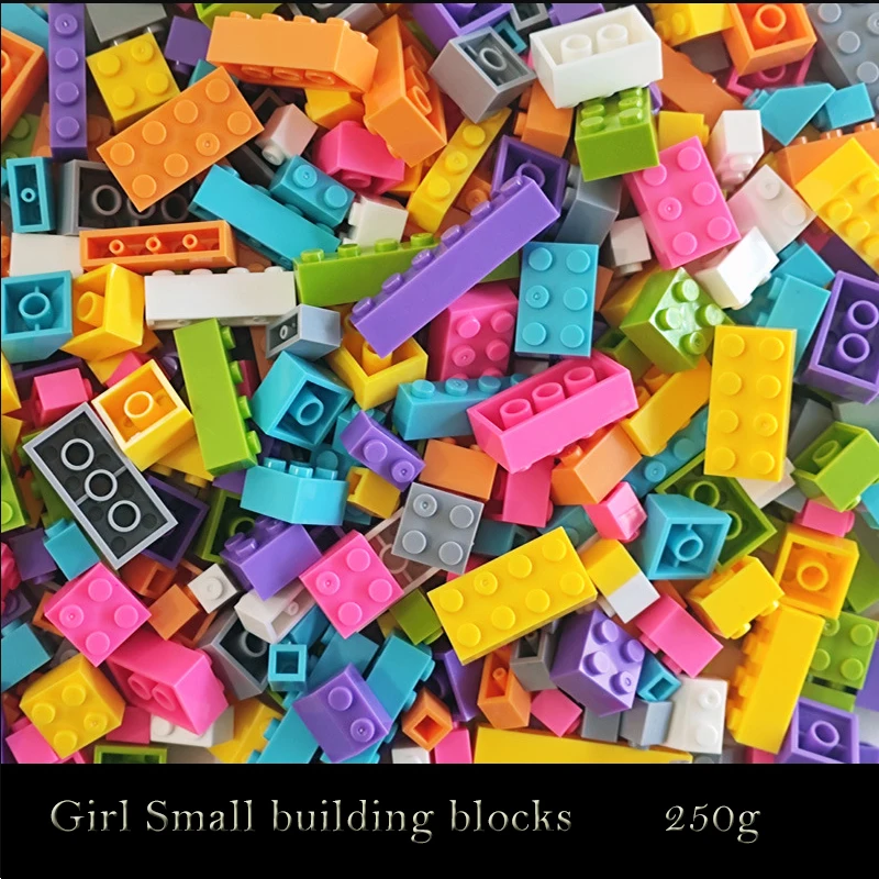 DIY Building Blocks Small Size Colorful Brick Bulk Bricks Base Plates Compatible With Duplo Kids Educational Toys For Children