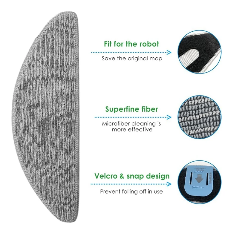 Vervangende Onderdelen Voor Irobot Roomba Combo I3 + I5 + J5 + Robot Stofzuiger Accessoires Roller Zijborstel Filter mop Pads