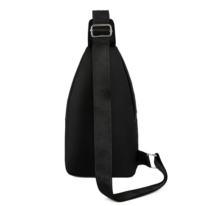 Chest Bag Fashion New Solid Color Men Chest Bag Outdoor Casual Fashion One Shoulder Crossbody Bag