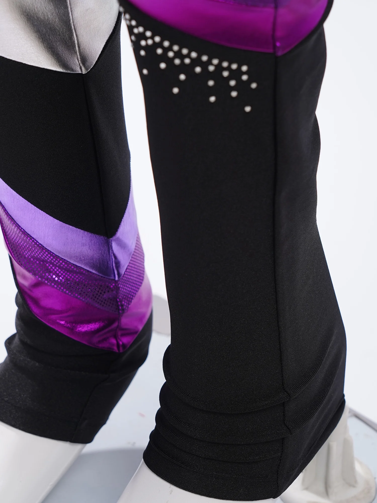 Kids Girls Ballet Gymnastique Leotards Skating Jumpsuit Dance Leotards Long Sleeve Full Body Suits Leotard Gymnastics Bodysuit