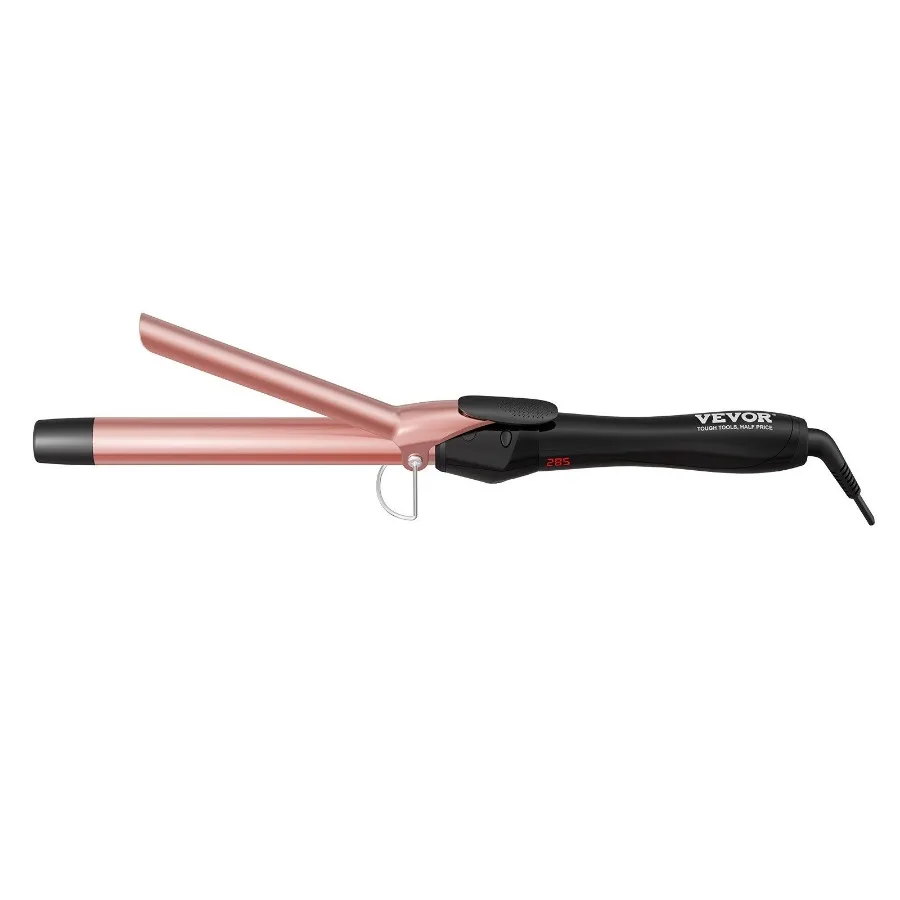 

1Inch Curling Iron Ceramic Hair Curling Wand for All Hair Types Rose Gold