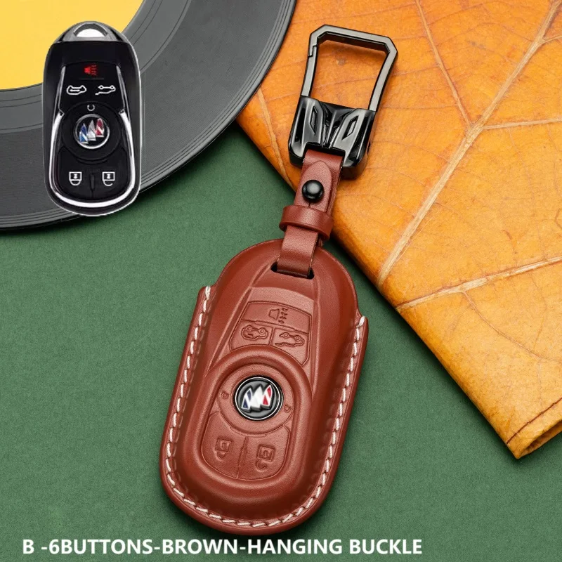 BUICK B-6BUTTONS Car key case  suitable for Buick GL8, including models ES(ES Lu Zun), 652T, Land Business Class, and Avenir.