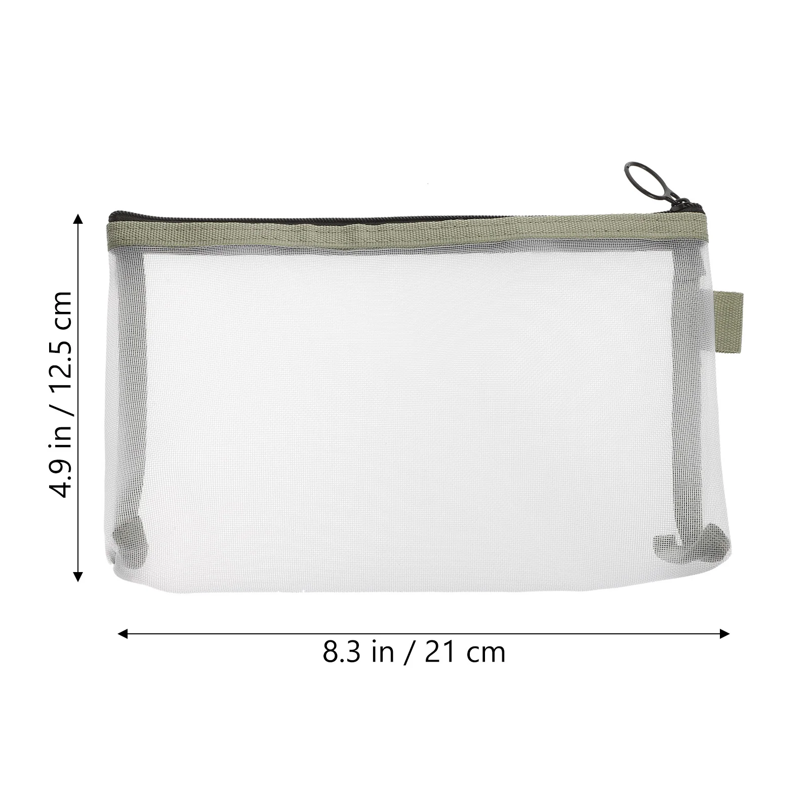 2 Stück Nylon-Make-up-Tasche, Netztasche, Reise-Kulturbeutel, Organizer, kleine Aufbewahrungstasche für Kosmetik, Lippenstift, Zahnbürste