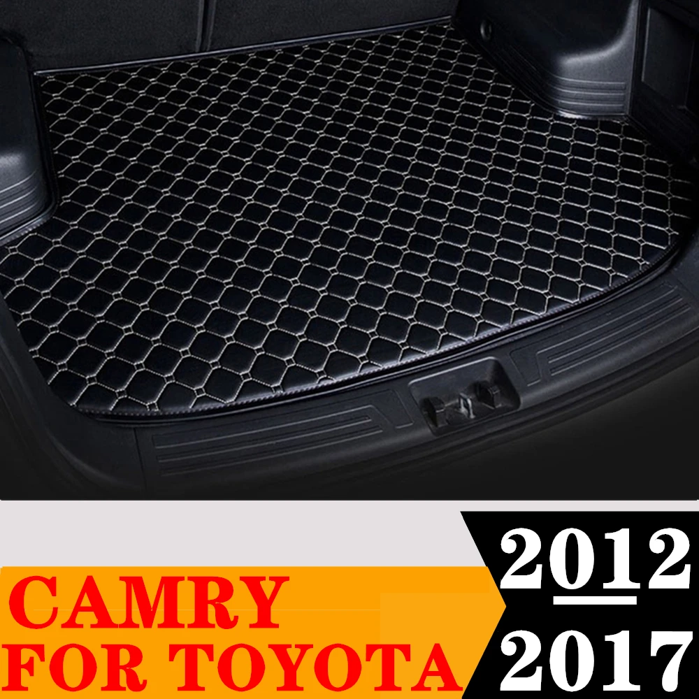 

Коврик для багажника автомобиля для TOYOTA Camry 2017, 2016, 2015, 2014, 2013, 2012, задний коврик для багажника, поднос для багажника, коврик для багажа, ковер, внутренние детали