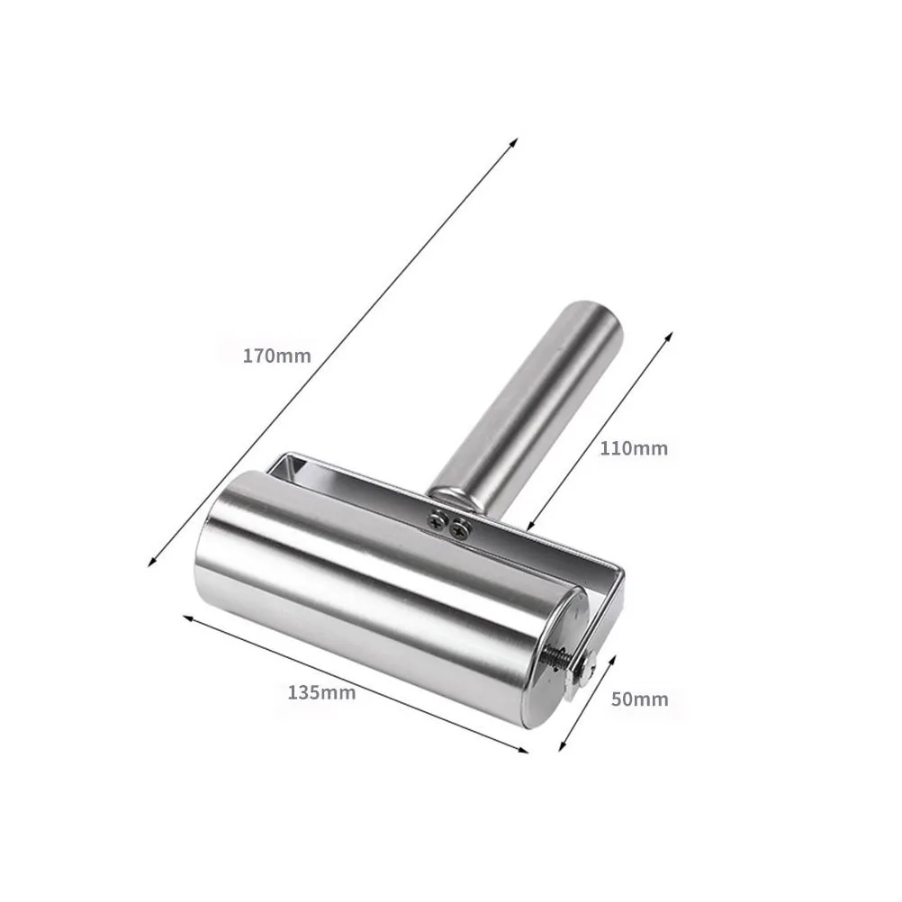 الفولاذ المقاوم للصدأ شوبك غير عصا أداة فرد العجين للخبز البيتزا المعجنات المعكرونة أواني المطبخ عصا لف زلابية