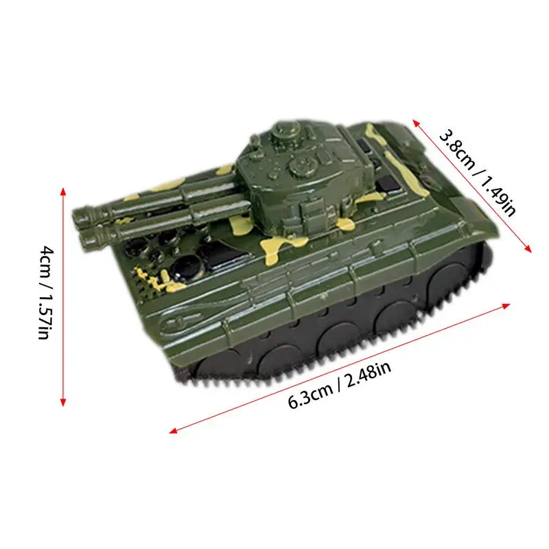 Pull Back Tank Toy Mini Tank Model Toy Push And Go Tanks For Imaginative Play Party Favors Stocking Fillers For Kids Boys Girls