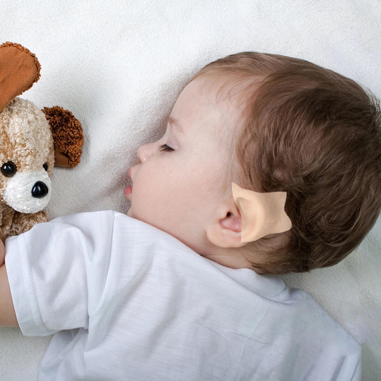 

1 рулон детских пластырей для коррекции ушной раковины, эстетический корректор для новорожденных, приятный для кожи клейкий пластырь для выступающих малышей