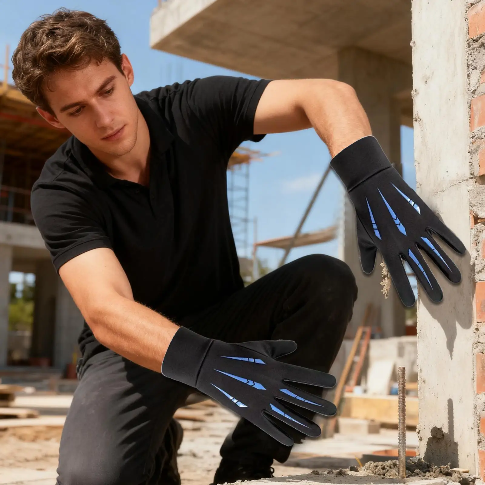 

Waterproof Cycling Gloves Touchscreen Thermal Gloves Breathable Insulated Mitten For Winter Cycling Ski Motorcycle Hiking