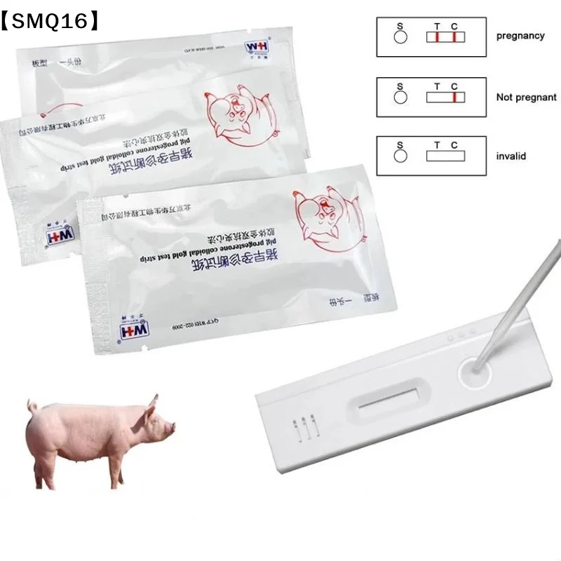 1/3/5Pcs Pig Pregnancy Test Strip Early Pregnant Detection Testing Tool Livestock Accessory Pig Pregnant Detection【SMQ】