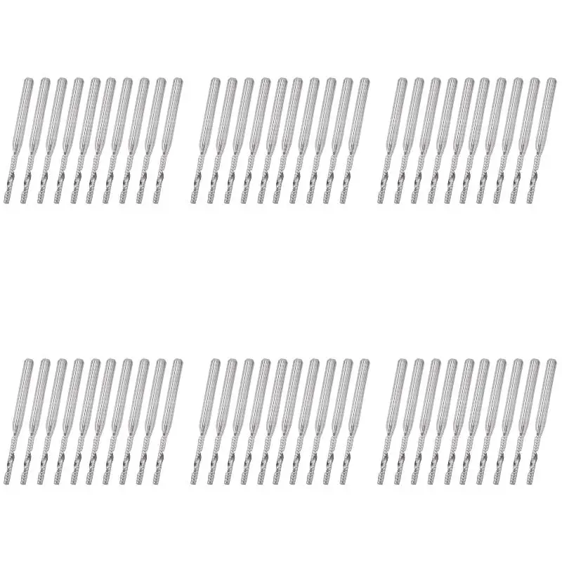 6Pack X(10 PCS 2mm x 15mm Carbide Single Flute End Mill Router Bit for Engraving Machine
