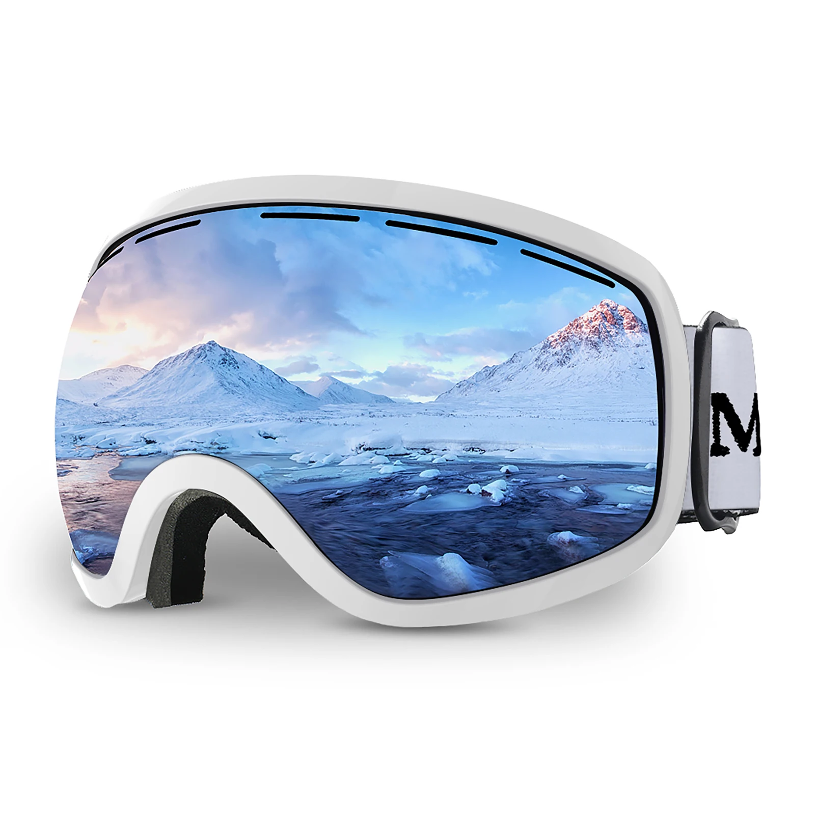 Ski Goggles,Winter Snow Sports with Anti-fog Double Lens ski mask glasses skiing men women snow goggles M3