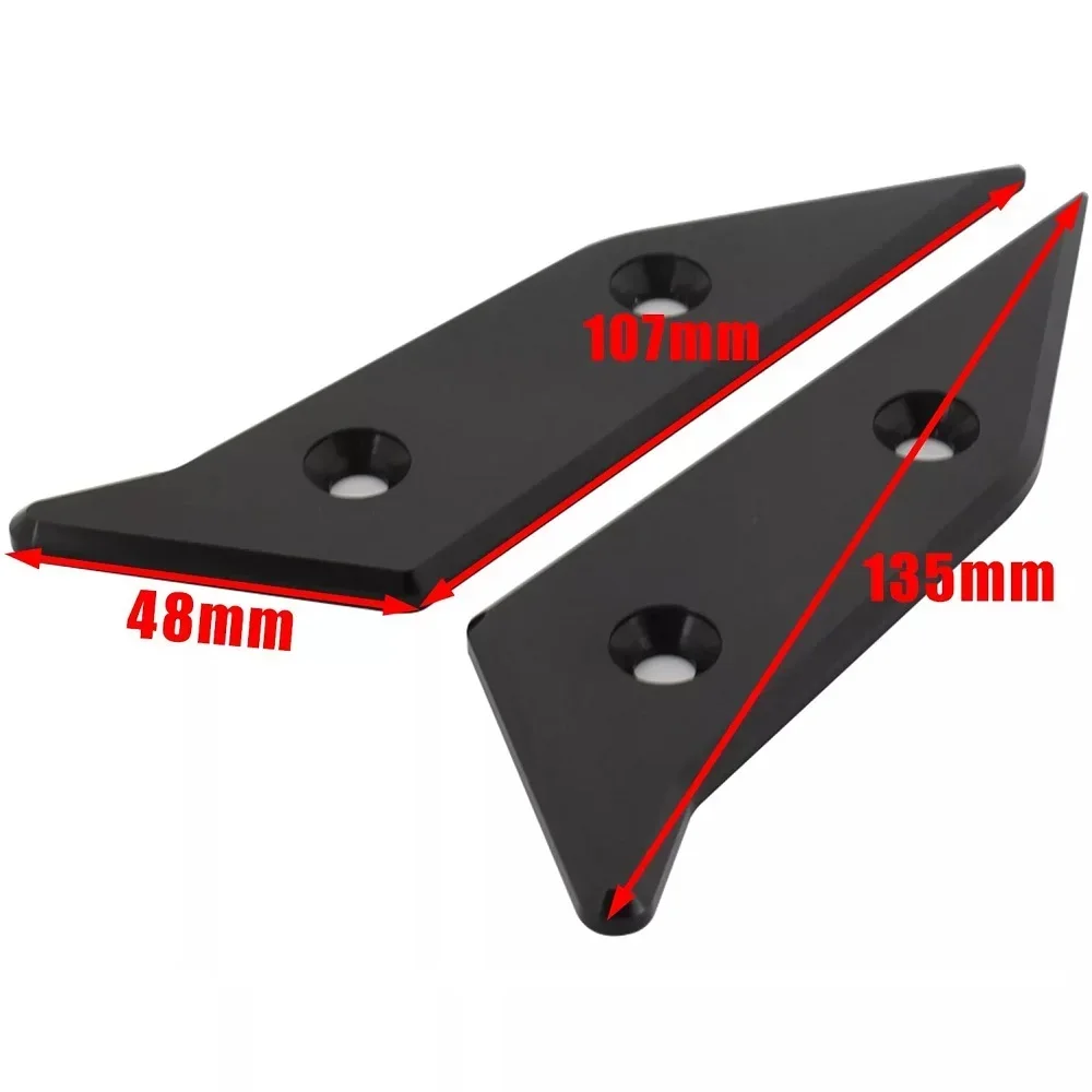 Motorcycle Windscreen Trim Strip Mouting Windshield Deflector Bracket Holder Ornamental Moulding For Yamaha MT15 MT-15 2018-2020