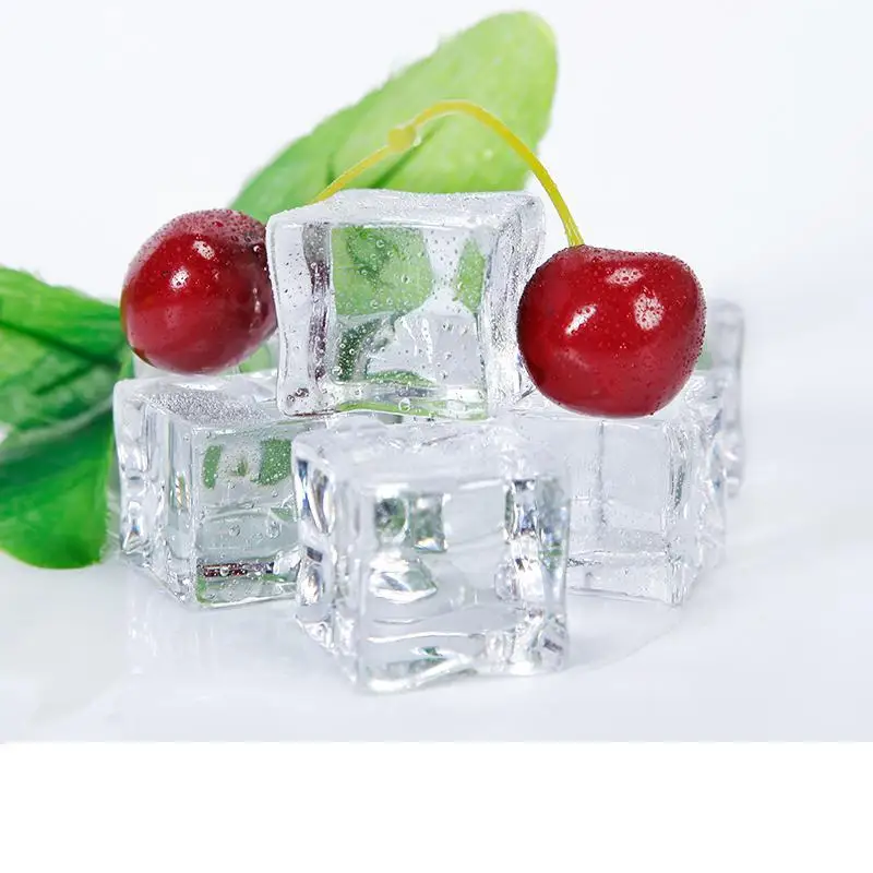 30pieces a set Products Shooting Simulation Ice Fake Ice Grains Acrylic Transparent