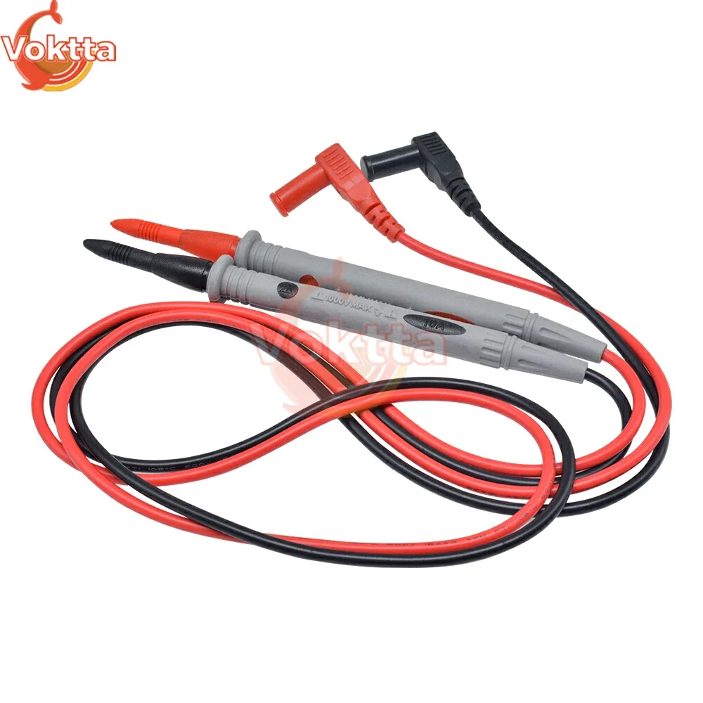 1000V 20A 10A Universal Multimeter Test Pen Leads Multimeter Probe Tester Kits 72cm/110cm Gold Plated Pure Copper Pen Wire