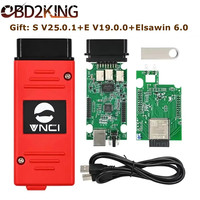New V25.0.1 VNCI 6154A Scanner Original Driver Support CAN FD DoIP Better than 6154 5054A Cover All VAGModels Till 2025