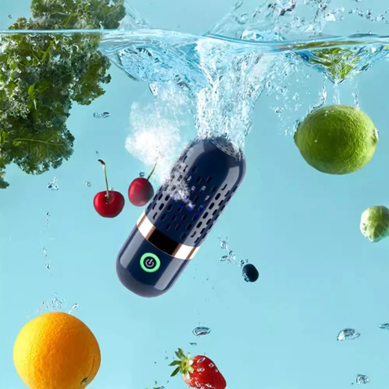Smart Home Gadget for Healthy Cooking，Wireless Fruit and Vegetable Washer, Kitchen Appliance for Cleaning Produce