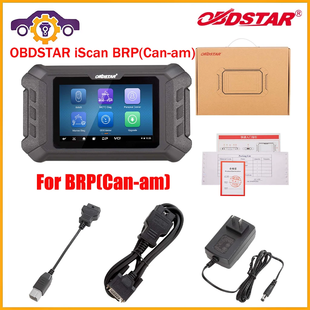 OBDSTAR iScan BRP(Can-am) & Sea-Doo Diagnostic Scanner for Motorcycle and Boat Sea-Doo/ Sportboat