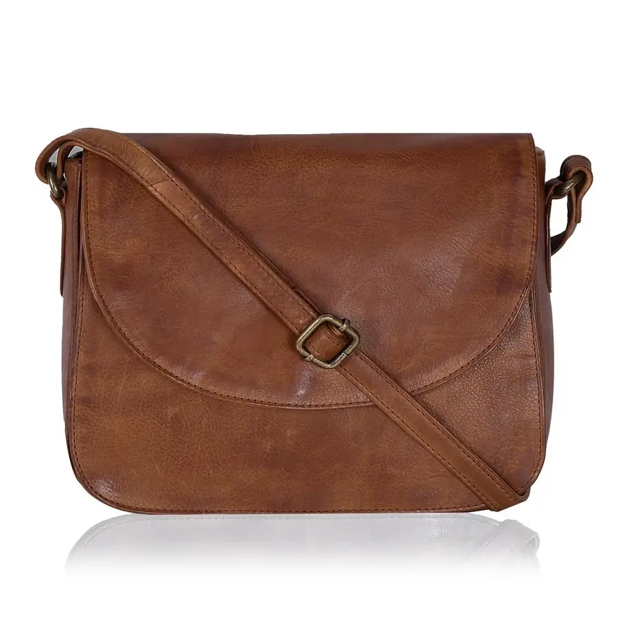 

Leather Shoulder Crossbody Purse For Women with Adjustable Strap, Mobile Pocket amp Outside amp Inside Zipper
