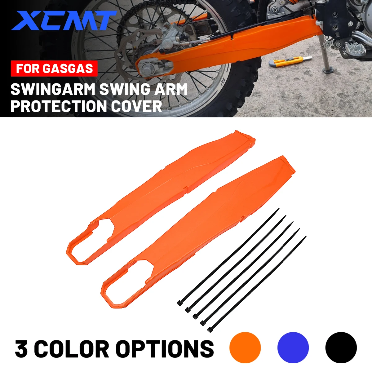 

For GasGas EC250 EC300 EC MC MCF 125 250 300 350 450 MC450F 2021 2022 2023 Motorcycle Swingarm Swing Arm Protector Guard Cover