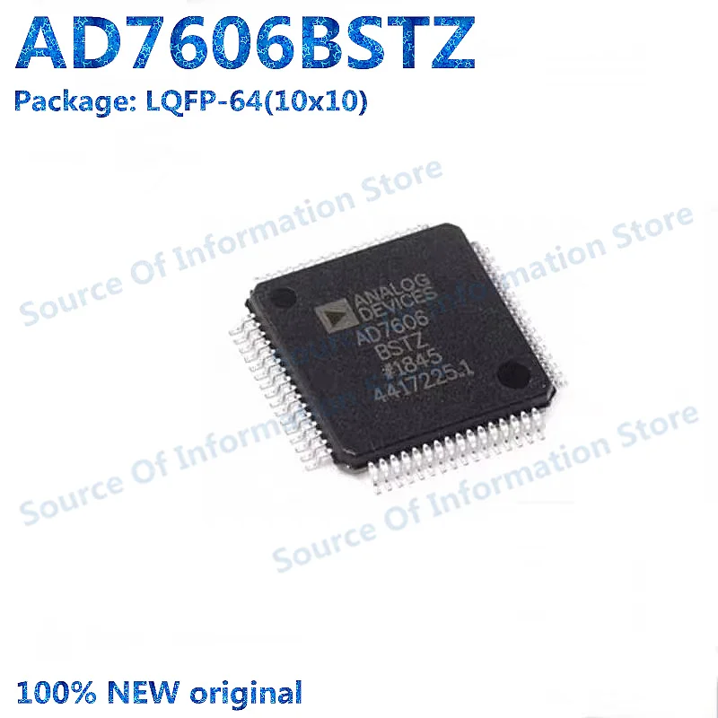 AD7606BSTZ 8-Channel DAS with 16-Bit, Bipolar Input, Simultaneous Sampling ADC