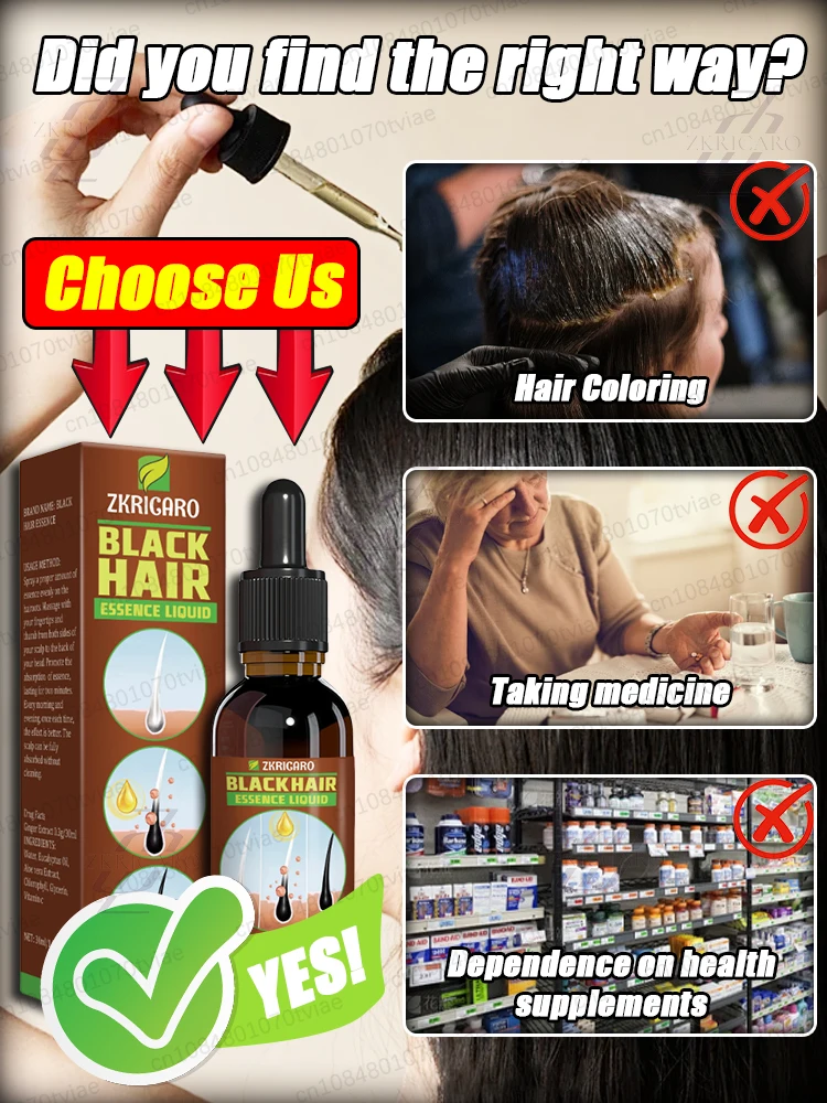 

Permanently remove gray hair