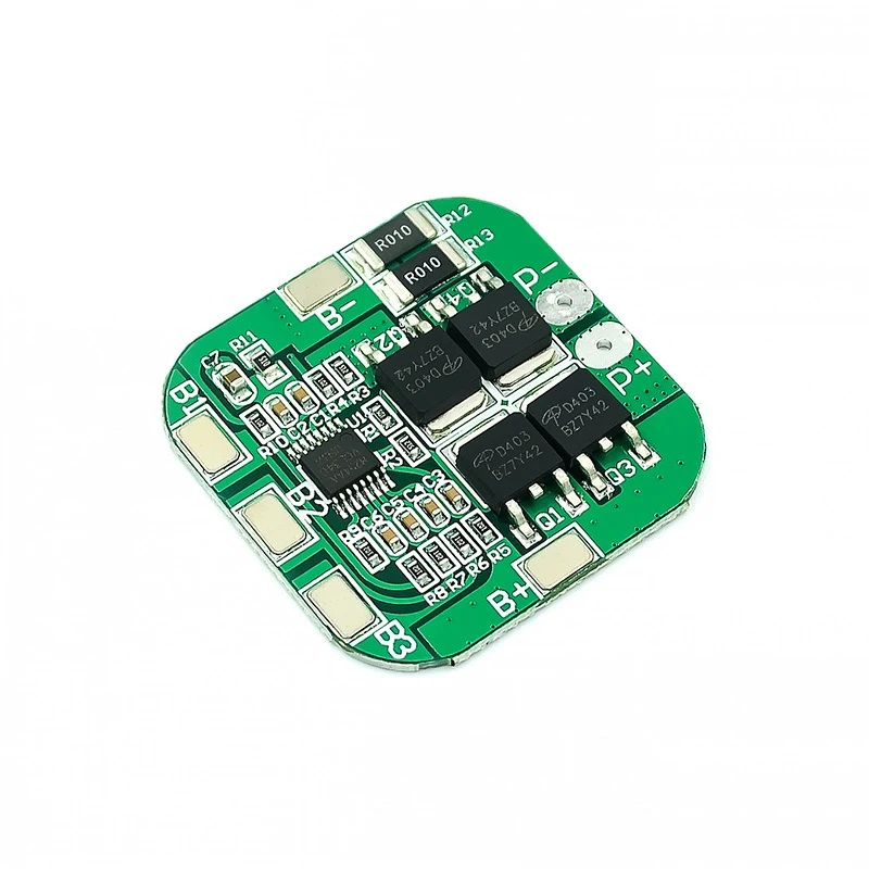 

2-100Pcs 14.8V18650 Lithium Battery Protection Board 4 Strings 16.8V Overcharge Over Discharge Short Circuit 20A